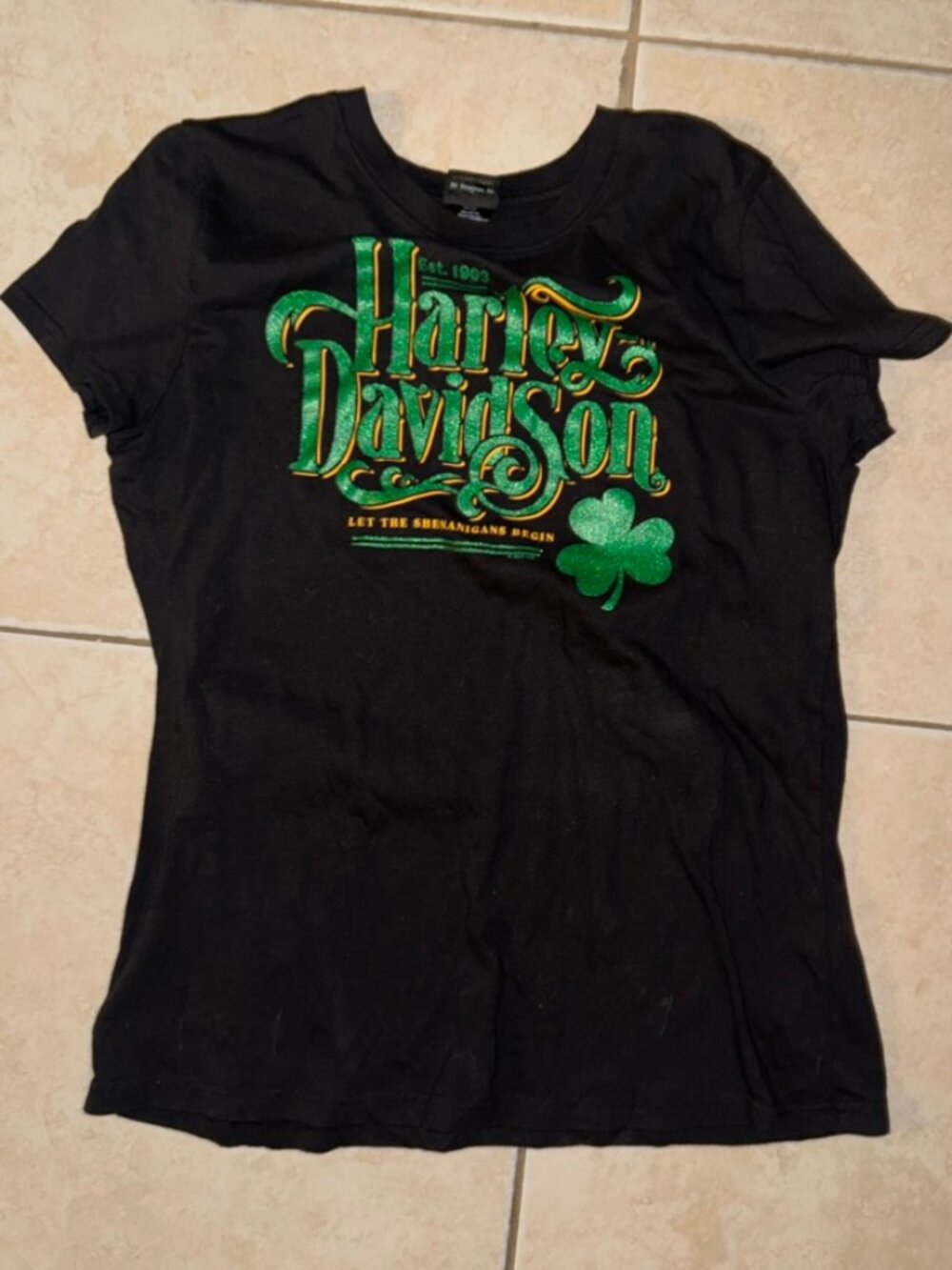 harley davidson black t shirt